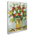 thumbnail image 2 of Trademark Fine Art "Spring Flowers in a Vase 11" Canvas Art by Hai Odelia, 2 of 3