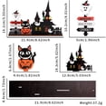 thumbnail image 3 of Décoration de Bureau en Bois pour Halloween, 3 of 7