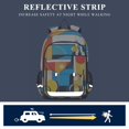 thumbnail image 5 of FORMRS Unisex School Backpack 17" Student Travel Bag with Laptop Compartment, Modern Cocktails, 5 of 7