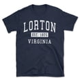 thumbnail image 1 of Lorton Virginia Classic Established Men's Cotton T-Shirt, 1 of 1