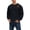 Black, variant on CUSTG Men Pullover Sweatshirt Round Neck Casual Loose Fit Outdoor Sports Solid Color Long Sleeve Easy Care Dailywear