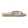 thumbnail image 2 of Archies Unisex Arch Support Flip Flops Taupe - TAP-HAS, 2 of 7