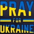 thumbnail image 3 of CafePress - Pray For Ukraine T Shirt - Women's V-Neck Dark T-Shirt, 3 of 4