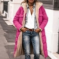 thumbnail image 2 of Edvintorg Women's Coats Plus Size Long Sleeve Zip up Hooded Fleece Jacket with Pockets Trendy Womens Clothes S-5XL Hot Pink, 2 of 8