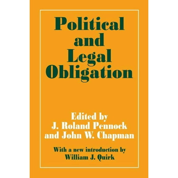 Political and Legal Obligation, (Paperback)