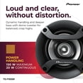 thumbnail image 4 of Altavoces para coche Pioneer TS-F1035R de 2 vías coaxiales de 4 pulgadas, 4 of 6
