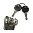 thumbnail image 1 of Elodie Cam Lock Desk Drawer Lock with 2 Keys for Cupboard Mailbox File Cabinet B B, 1 of 8