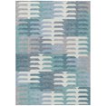 thumbnail image 2 of Addison Rugs Chantille Indoor/Outdoor Transitional Geometric Teal Machine Washable Rectangle Rug, 5' x 7'6", 2 of 8