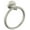Brushed Nickel, variant on Proflo PF01TRBN Gerald 6-5/16" Wall Mounted Towel Ring - Nickel
