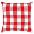 thumbnail image 6 of DII Red/White Buffalo Check Pillow 20x20 Set/2, 6 of 6