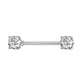 thumbnail image 4 of sweethay Anillo para pezones, adorno de Metal para el pecho femenino, decoración para cuerpos pequeños, Piercings para el pecho, Piercing Type2 NO2, 4 of 6