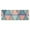 Pink and Blue, variant on Purple Ethnic Geometric Patchwork Pattern Kitchen Rug Mat,Kitchen Runner Rugs Non Skid Washable,Decorative Kitchen Floor Mats for Kitchen,Sink,Laundry,17"x47.2"