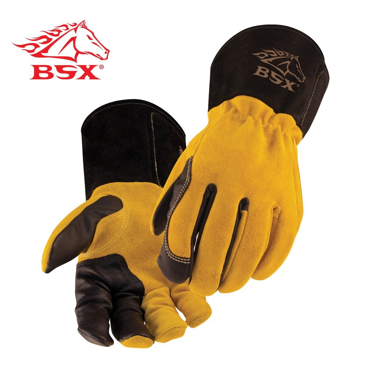 Black Stallion 39 Mighty MIG® Deerskin Premium MIG Welding Gloves