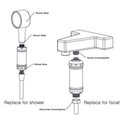TULGIGS ION Filter TG300 - Premium Bidet Water Filter Set for Electronic Bidet Toilet Seats 2pcs