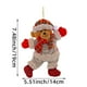 thumbnail image 2 of Christmas Decorations Figurines Pendants Dancing Elderly People Snowmen Deer Bears Fabric Dolls Small Pendants Hanging Gifts, 2 of 5