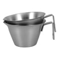 thumbnail image 1 of YSNOOWE 2Ud Espresso Cup Con Medidor De Escala En Acero Inoxidable Para Uso En Casa U Oficina, 1 of 8