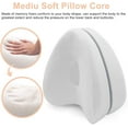 thumbnail image 2 of Leg Pillow Leg Support Leg Pillows With Memory Foam Orthopedic Pillow For Side Sleepers, 2 of 5
