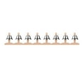 thumbnail image 4 of Desk Bells Diatonic Colorful Bells Musical Bells Percussion Wood, 4 of 7