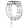 thumbnail image 3 of Jewelry Agate Watchband for iwatch Smartwatch Accessaries white_42-44MM, 3 of 4