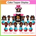 thumbnail image 5 of Boss Baby Africa Girl 2nd Tableware Balloons Cake Toppers Backdrop Banner Supplies Party Decor Plates Decorations, 5 of 7