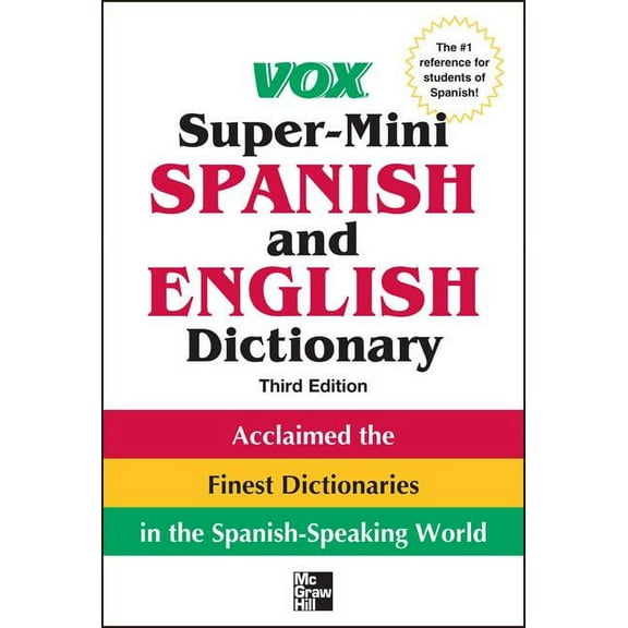 Vox Dictionary Vox Super-Mini Spanish and English Dictionary, (Paperback)