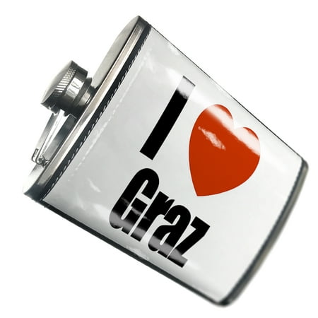 

NEONBLOND Flask I Love Graz region: Steiermark Austria