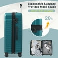 thumbnail image 6 of Luggage Set 5 Piece, Hardside Carry on Suitcase, Expandable Luggage with Travel Bags Spinner Wheels TSA Lock, 6 of 13