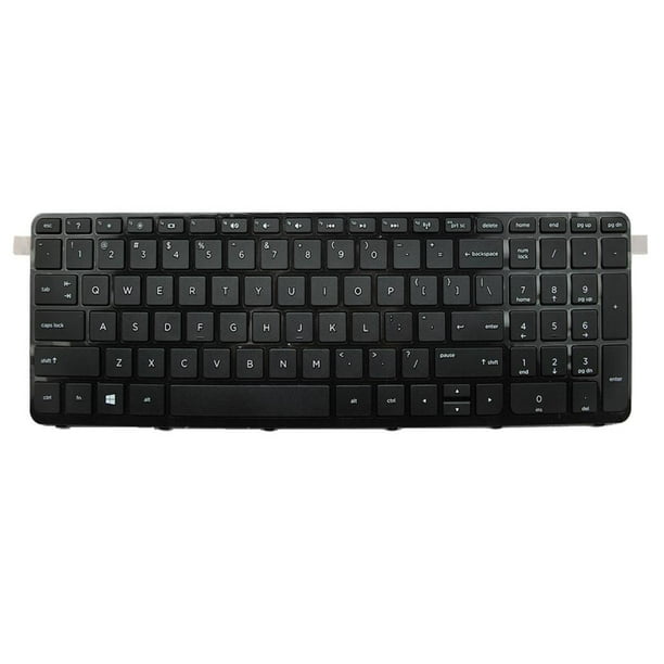 Retroiluminado Tecla Enter Pequeña Inglés . UU. Reemplazo de Laptop para Pavilion shamjiam Teclado de la computadora portátil