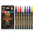 thumbnail image 1 of Ultra Fine Tip Chalk Markers, liquid chalk markers - Chalkboards, chalkboards, Windows, glass, bistros, cars, sign markers, 1 of 8