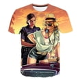 thumbnail image 1 of Ropa de niños verano Cool 3D estampado GTA 5 camiseta niños y niñas Hiphop camiseta niños tops 1 3 6 7 8 9 10 11 12 13 14Year8T Gao Jinjia LED, 1 of 2