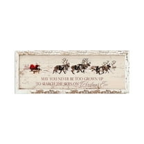 Olilia May You Never Be Too Grown Up To Search The Skies On Christmas Eve Poster Wall Decor Canvas Art Prints Painting Picture Artwork Home Christmas Decoration No Frame