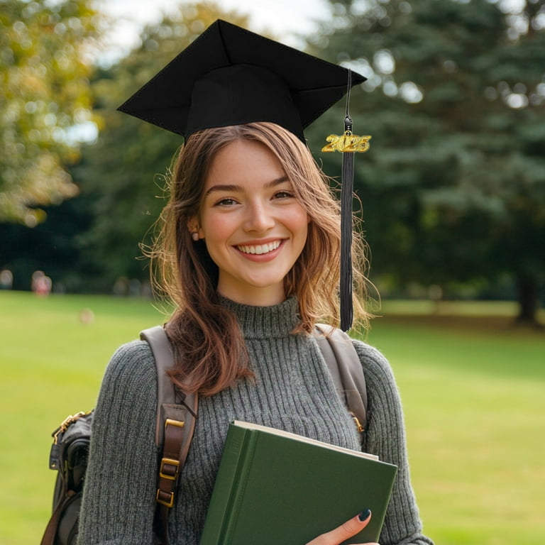 HOARBOEG 2025 Graduation Cap for Adults Teens, Adjustable