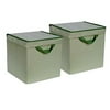 Storage Boxes collapsible Delta pack of 2