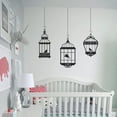 thumbnail image 4 of Decorative Hanging Birdcages Wall Decal Stickers, 4 of 4