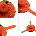 ILJNDTGBE Sanding/Aluminum Removal Head Grass Trimmer Head Gardening