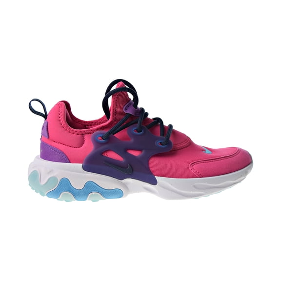 Nike React Presto Big Kids' Shoes Watermelon-Blue Fury-Purple Nebula bq4002-600