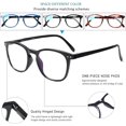 thumbnail image 4 of Henotin 3-Pack Blue Light Blocking Reading Glasses,Spring Hinge Computer Readers for Men Women,Anti UV Ray Filter Eyeglasses, 4 of 6