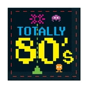 Beistle - 80's Luncheon Napkins - Pack of 12