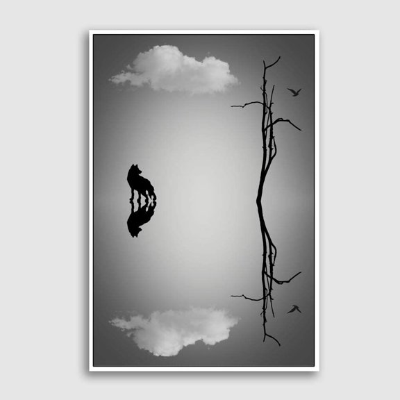 IDEA4WALL Framed Canvas Wall Art for Living Room, Bedroom Sky Canvas Prints for Modern Home Decoration Ready to Hang