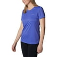 thumbnail image 5 of Columbia Women's Hike Short Sleeve Crew, Purple Lotus, Large, 5 of 9