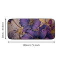 thumbnail image 5 of WERPE Flowers Purple Gold Front Door Mat Outdoor Entrance Mat for Home Entrance Outside Entry 19.68*47.24 in, 5 of 6