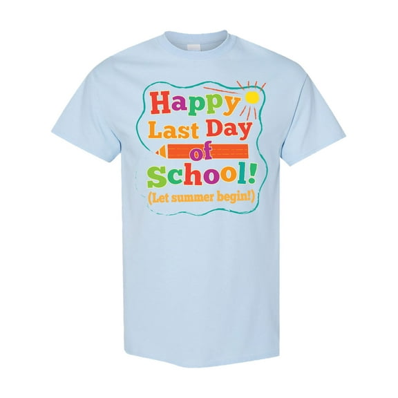 Inktastic Happy Last Day of School T-Shirt