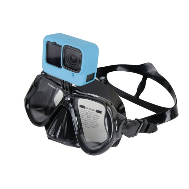 Visor Para Buceo Snorkel Con Estuche Y Adaptador Para Cámara Bonk Adaptador para cámaras deportivas
