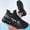 Ink Black, variant on Men's Blade Running Shoes, Lightweight Breathable Shock Absorption Sneakers, Non-Slip Athletic Footwear for Jogging, Tennis, Gym, Walking, and Casual Wear for Youth, Teens, and Couples Y2K Style
