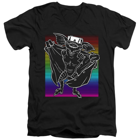 Gremlins - Cool Gradient - Slim Fit V Neck Shirt - XX-Large