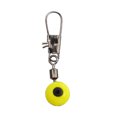 thumbnail image 4 of Advancent Conector giratorio de pesca de 20 piezas, hebilla giratoria para pesca en el espacio, conector Snap Bean Type7 NO7, 4 of 6