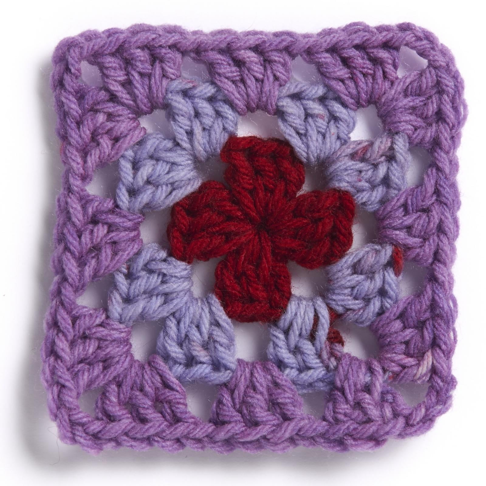 Red Heart® All In One Granny Square Petite™ #4 Worsted (Medium) Acrylic Yarn, Primo 8.8oz/250g 440 Yards (3 Pack)
