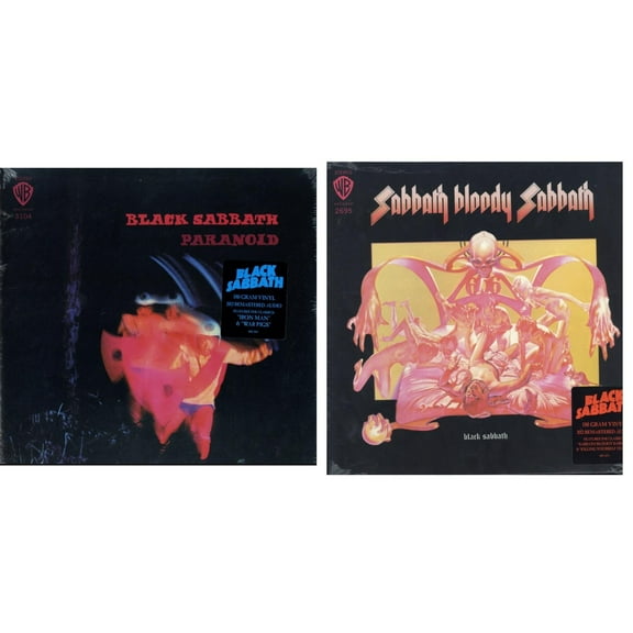 Paranoid (180G) & Sabbath Bloody Sabbath (180G) [LP Vinyl Bundle]