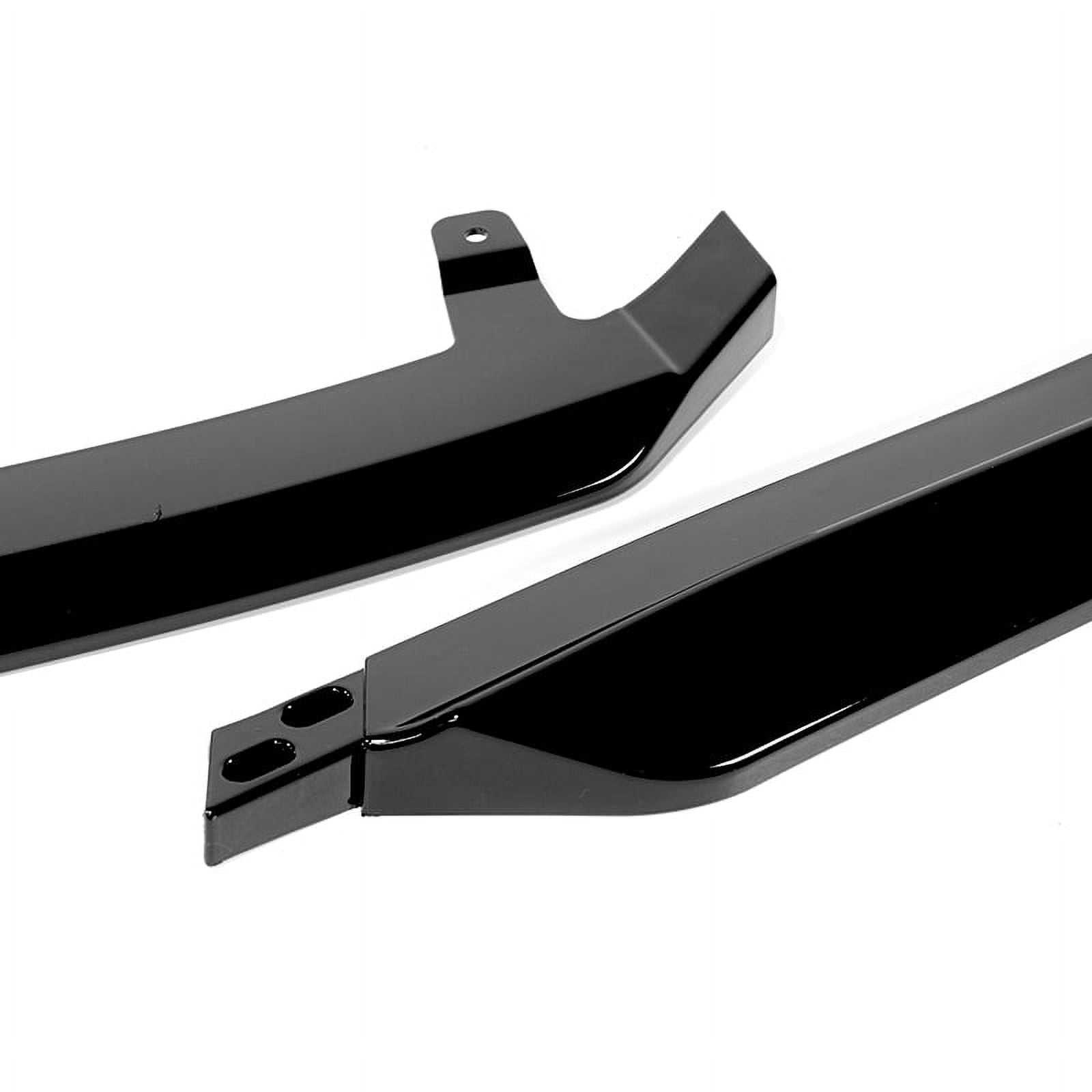 Stay Tuned Performance Front Bumper Lip 3pcs For 2021-2025 Lexus IS300 IS350 Base V-Style Painted Black