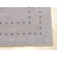 thumbnail image 2 of EORC Silver Handmade Wool Transitional Lori Baft Rug, 6' x 9', 2 of 3